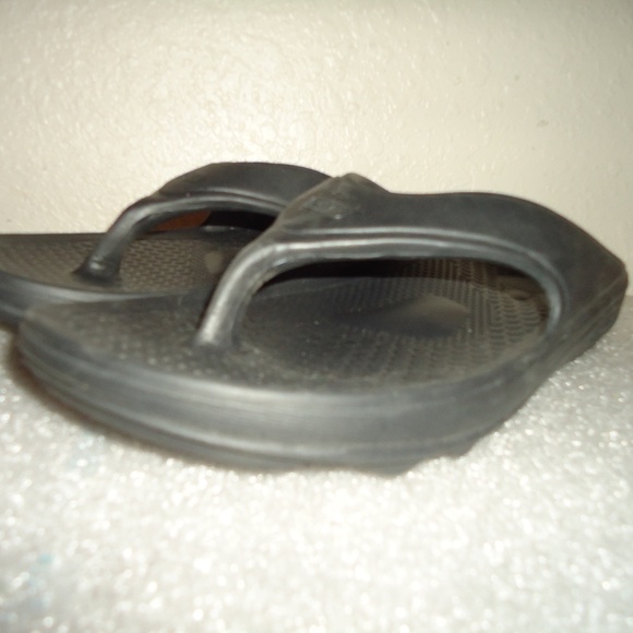 Spenco Fusion F2 Men's Black Flip Flops Size-M11 - Picture 7 of 13